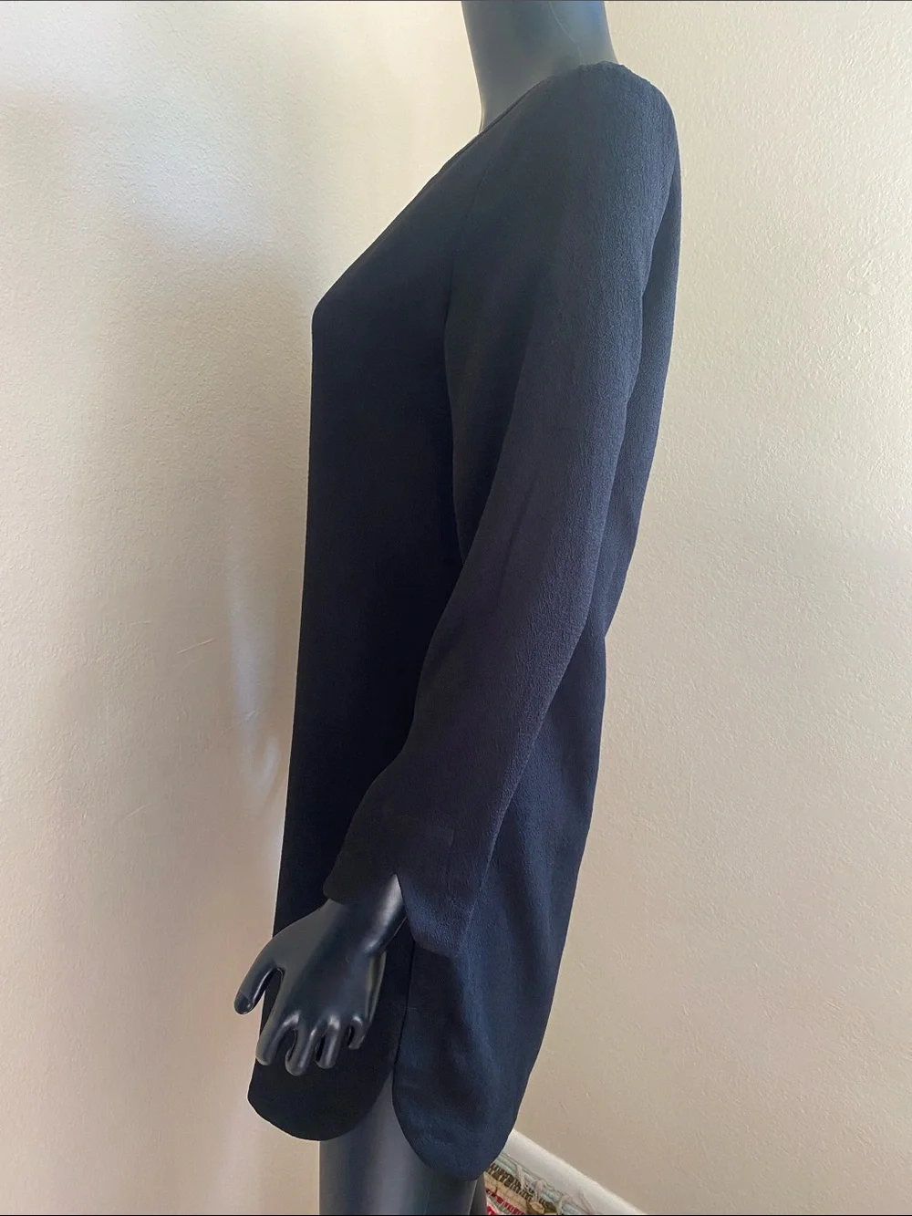 mittoshop Black Long Sleeve Shift Dress NWTs